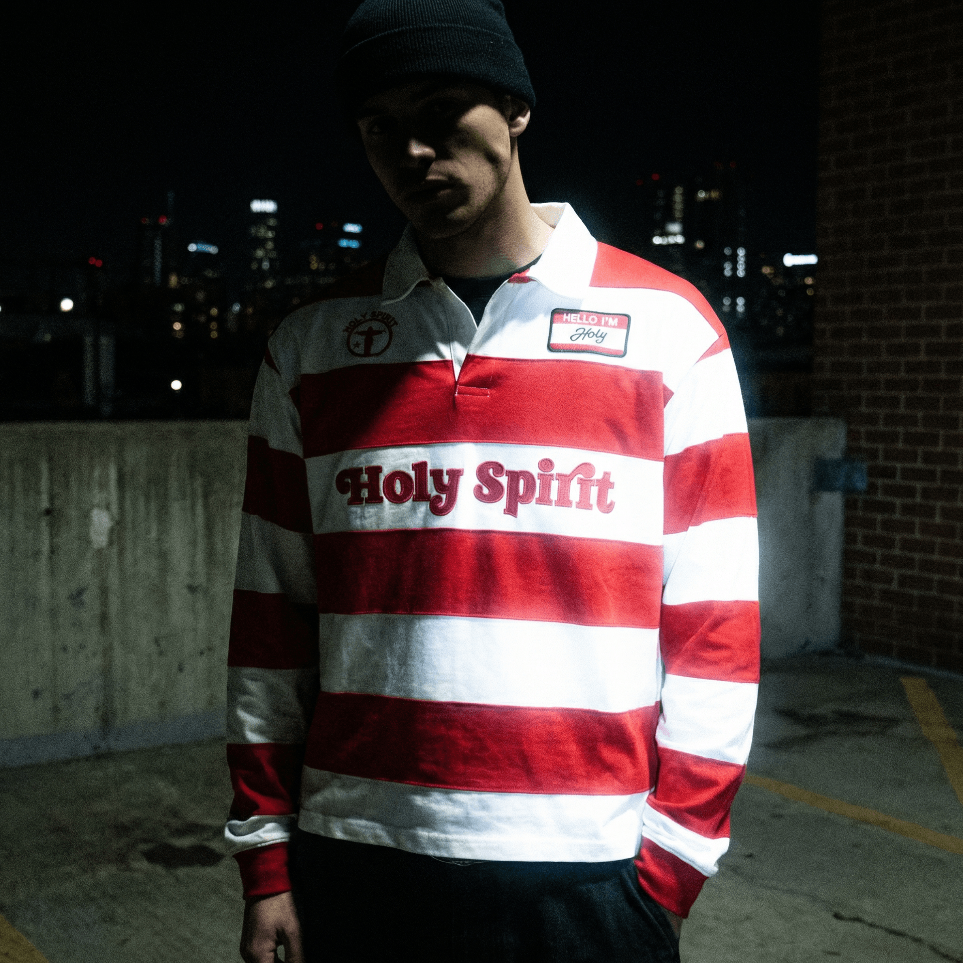 HOLY SPIRIT LONG SLEEVE POLO view 6