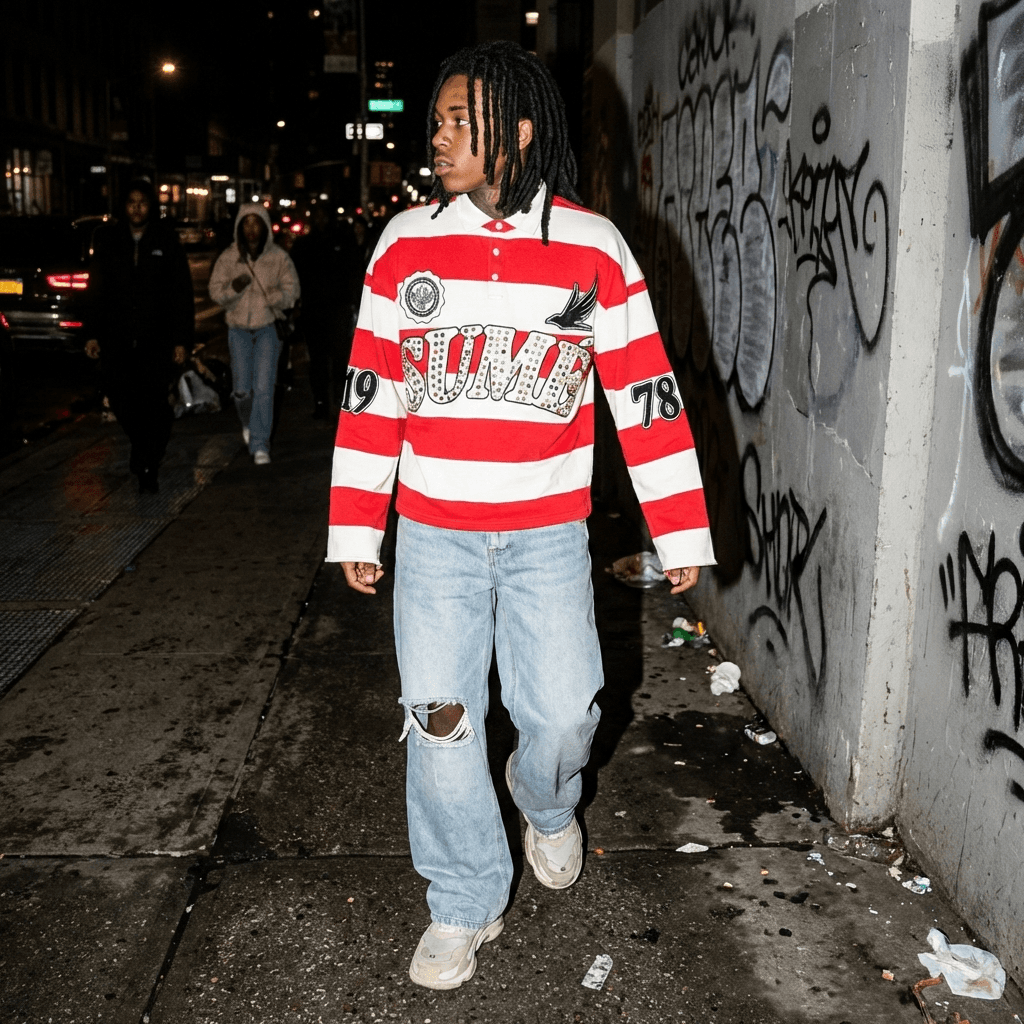 VOID EMBROIDERY LONG SLEEVE view 4