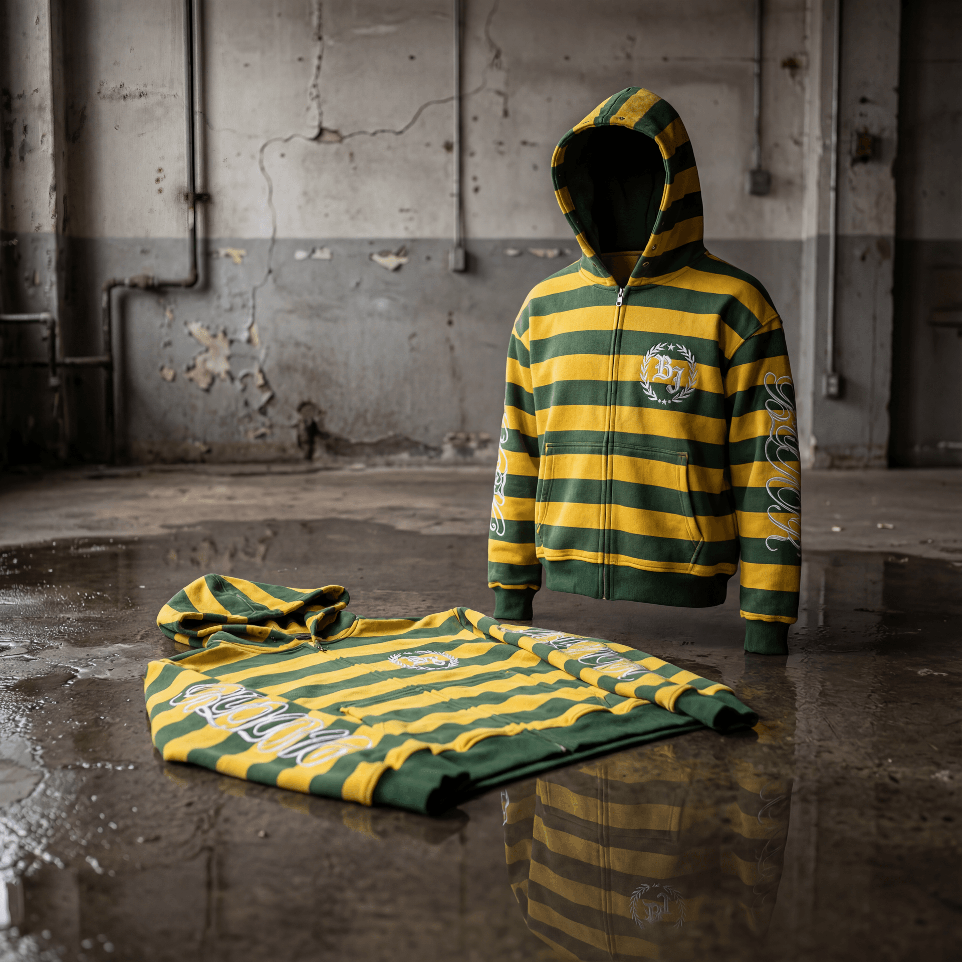 VOID NEON ZIP HOODIE view 3