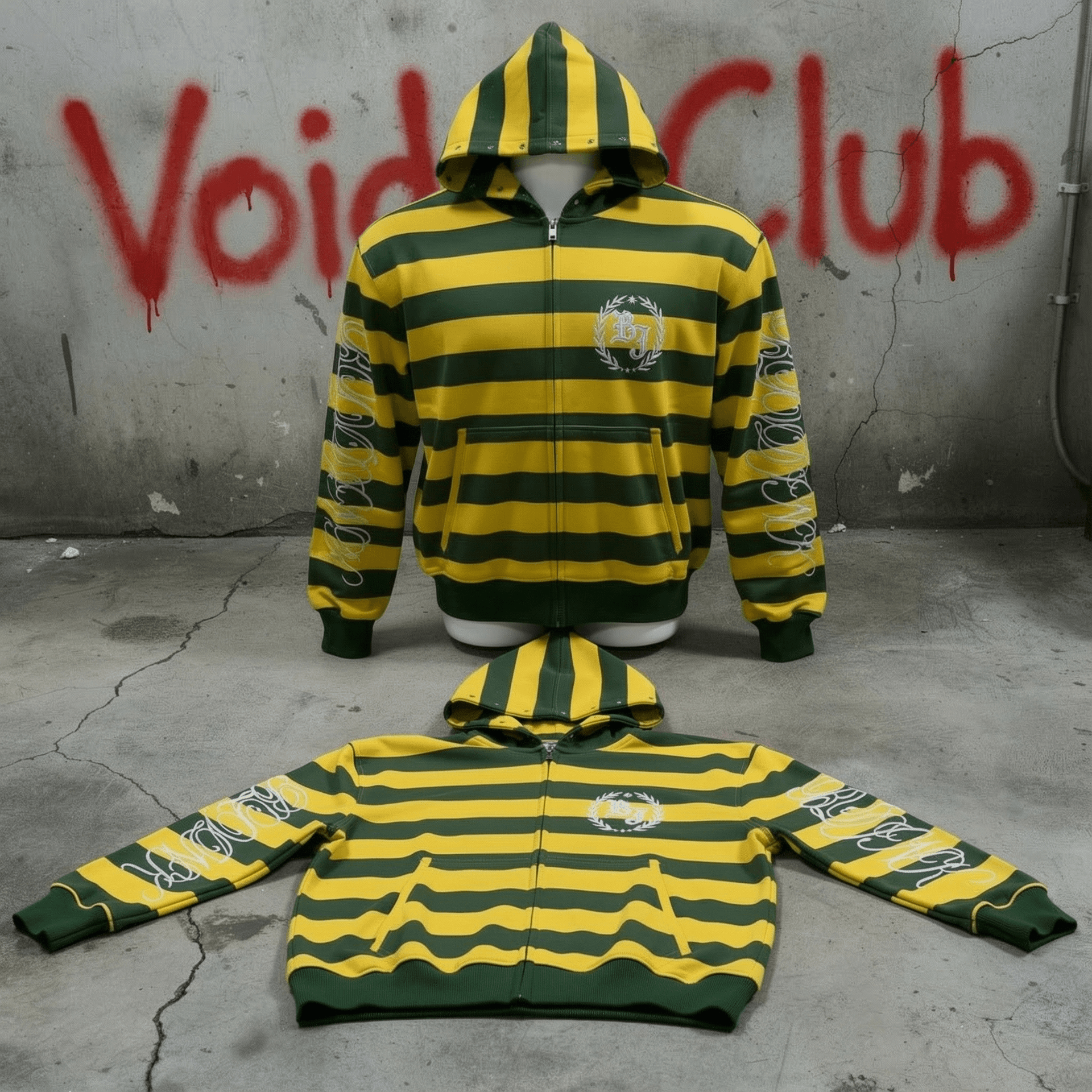 VOID NEON ZIP HOODIE view 2