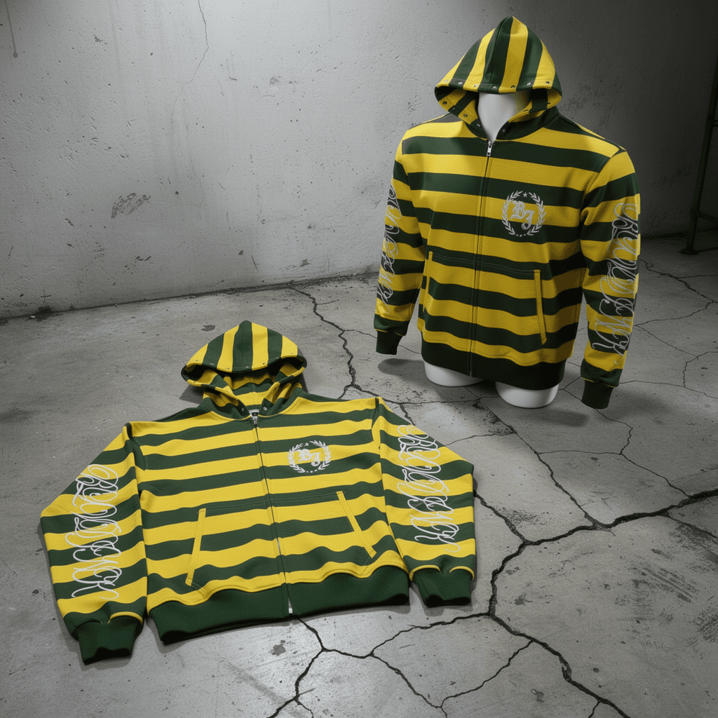 VOID NEON ZIP HOODIE view 4