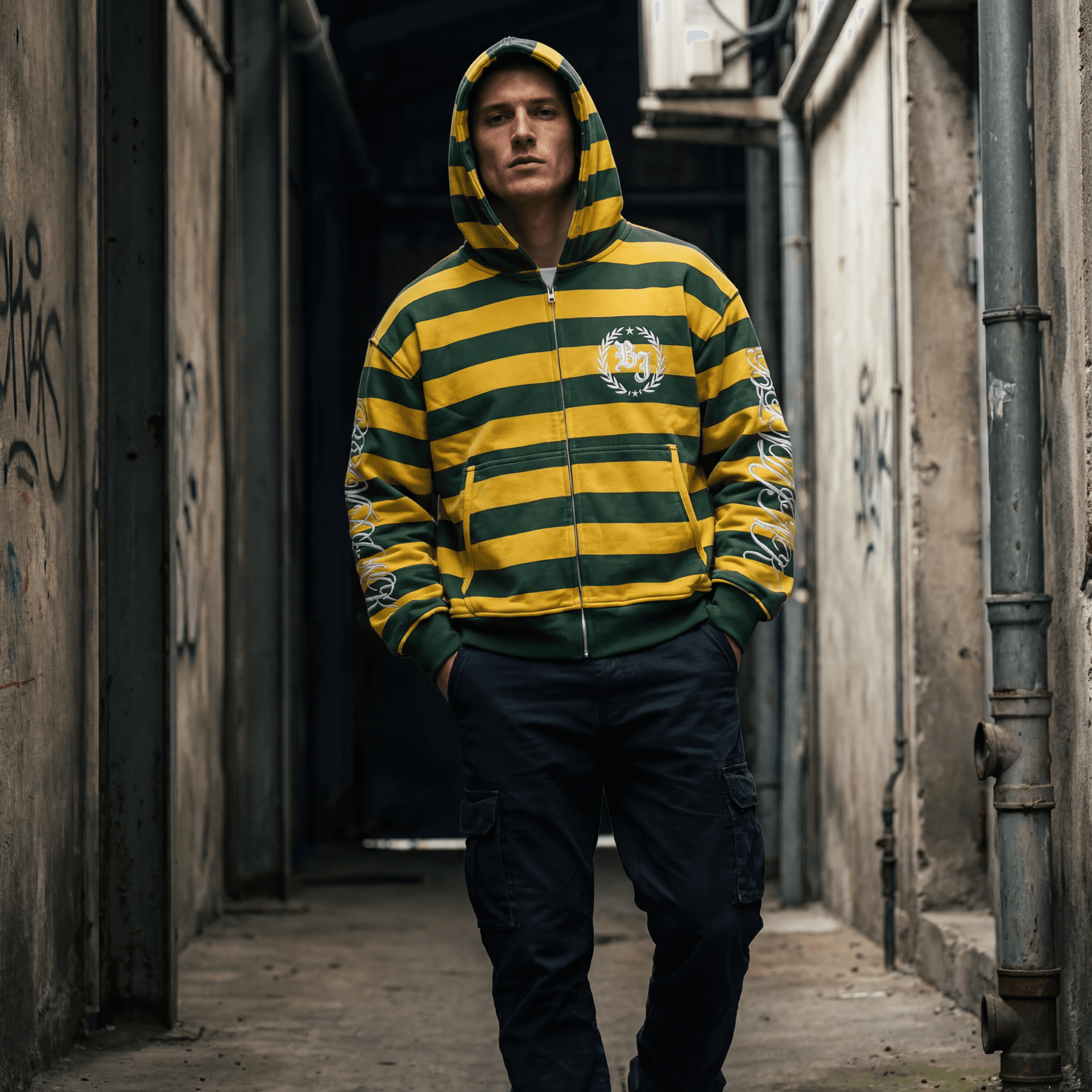 VOID NEON ZIP HOODIE view 7